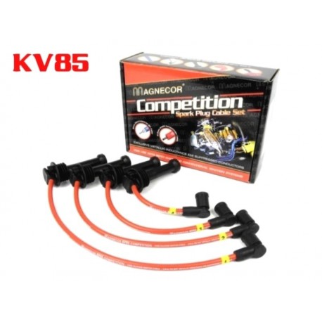 Kit faisceau bougies d'allumage "Magnecor KV85" moteur R4 1.8L 16V (84-99, KR/PL, 8.5mm)