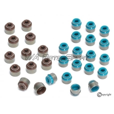 Kit joints guides soupapes admission/échappement H.P. "Supertech" moteur V6 2.4-3.0L 30-30VT (98-08, 6mm)