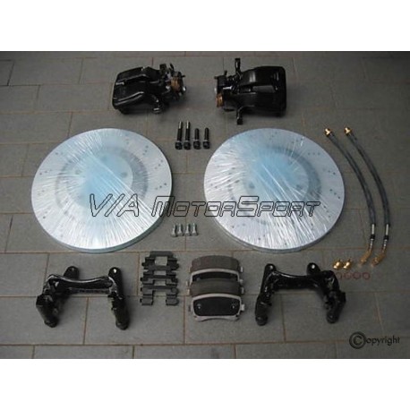 Kit freins arrière gauche/droit H.P. Audi A4 Avant/Limousine Quattro S4/RS4 (98-09, 324x22, 5/112, perforés, 1 piston)