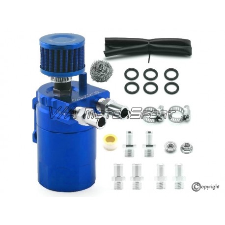 Kit réservoir récupérateur d'huile moteur H.P. (300ml, bleu)